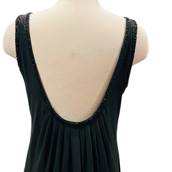 Laundry by Shelli Segal Beaded Sleeveless Low Back Dresss Size 14 NWT - Picture 8 of 8